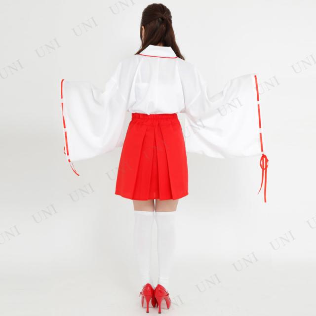 コスプレ 仮装 Patymo 巫女さんショート 【 コスプレ 衣装
