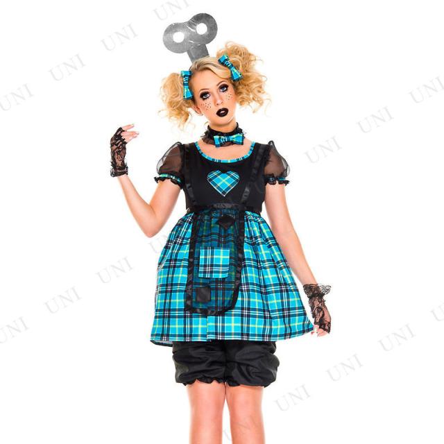 コスプレ 仮装 ねじまき人形 ML 【 コスプレ 衣装 ハロウィン 仮装 コスチューム 余興 レディース 女性用 パーティーグッズ 大人用 ドール 】 コスプレ 仮装 ねじまき人形 ML 【 コスプレ 衣装 ハロウィン 仮装