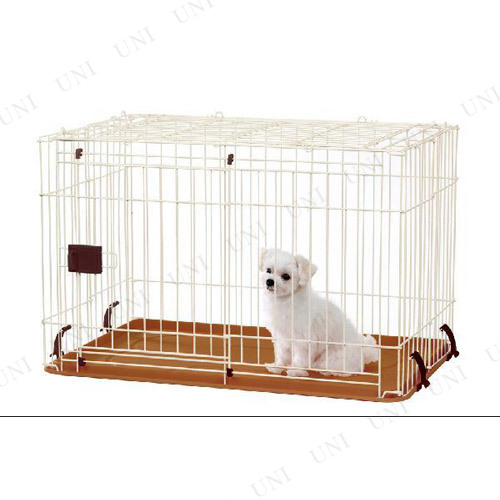 【取寄品】 IINA ドッグルーム 茶 【 犬用品 ケージ ペットグッズ イヌ ペット用品 】の通販は 12,372円