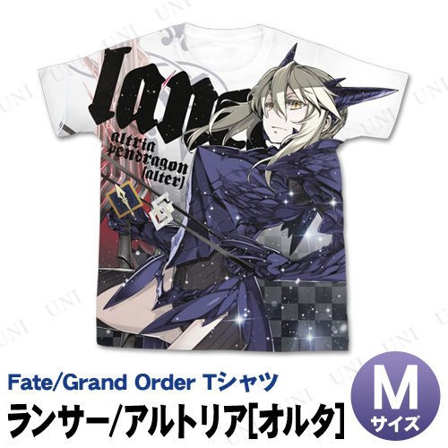 Fate/Grand Order ランサー/アルトリア・ペンドラゴン(オルタ) フルグラフィックTシャツ M 【 FGO Fate/stay night カットソー トップス 服 】の通販は 7,295円