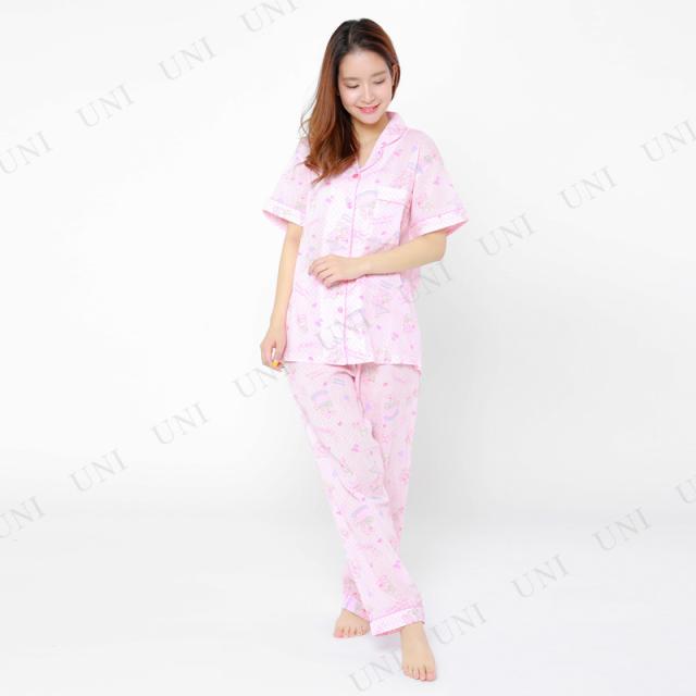Sazac サザック ギンガムマイメロ半袖シャツパジャマ ピンク レディスl ファッション レディース 部屋着 パジャマ シャツ サンリオ ルーの通販はau Pay マーケット パーティワールド