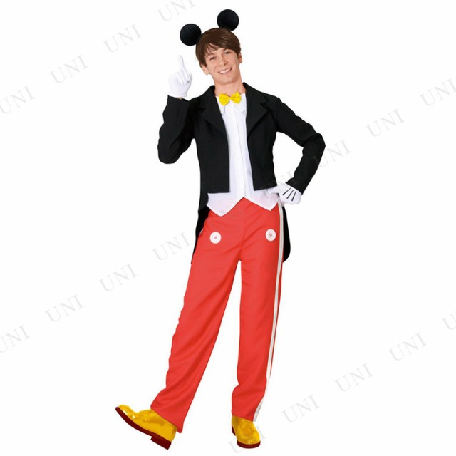 ミッキーマウス　コスチュームセット　S　衣装　仮装　大人コスプレ　ハロウィン