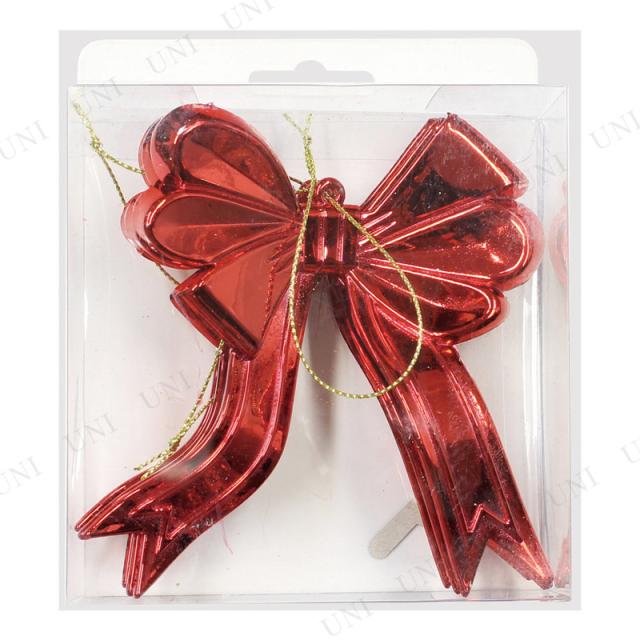 クリスマス ツリー オーナメント オーナメント リボンレッド 12cm 3個入 パーティーグッズ 飾り クリスマスツリー オーナメント クリスの通販はau Pay マーケット パーティワールド
