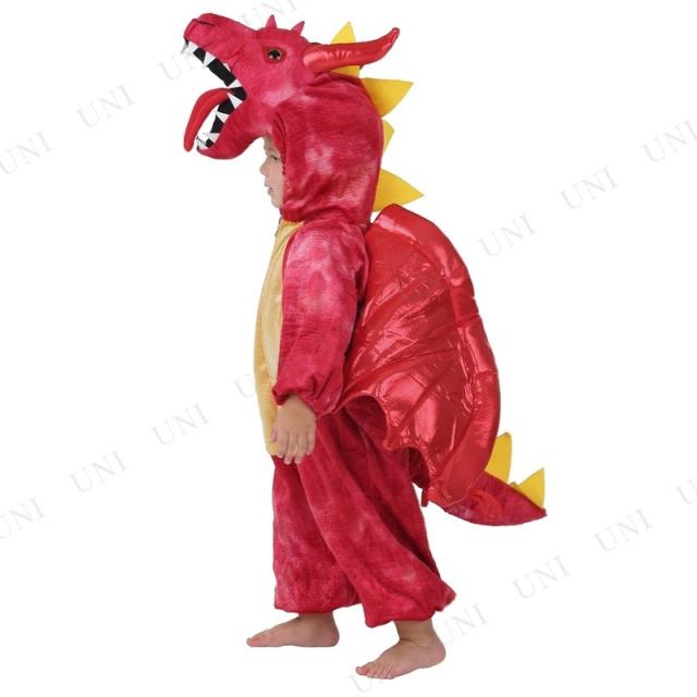 コスプレ 仮装 レッドドラゴンコスチューム Inf (12-18か月) ベビー