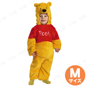 コスプレ 仮装 くまのプーさん デラックスジャンプスーツ 子供用 M(3T-4T) Disguise ディズニー コスチューム 仮装 コスプレ衣装 キッズ 子供用M フード付き