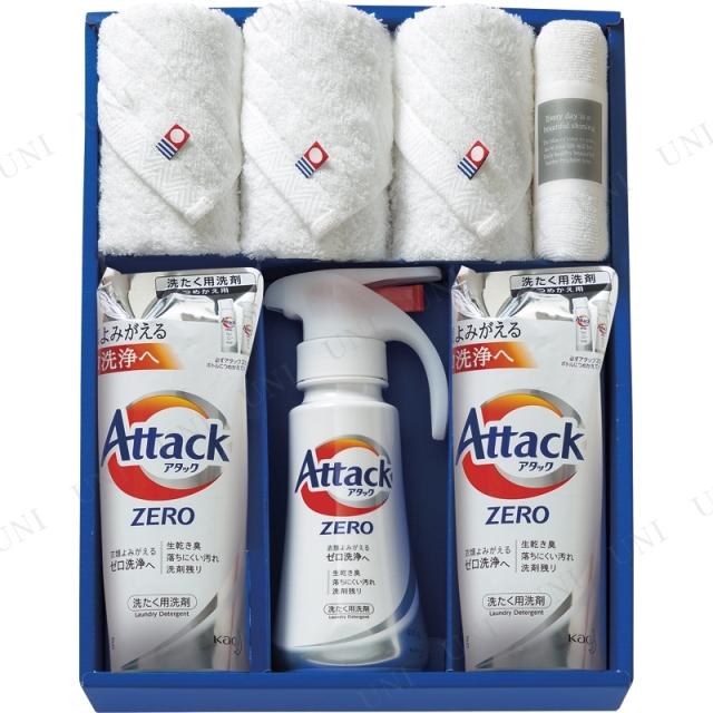 【取寄品】 つかいたい贈りたい アタックZEROワンハンドタイプ＆今治製甘撚りタオルセット 【 贈り物 ギフトセット プレゼント タオルギフト 】の通販は 8,441円