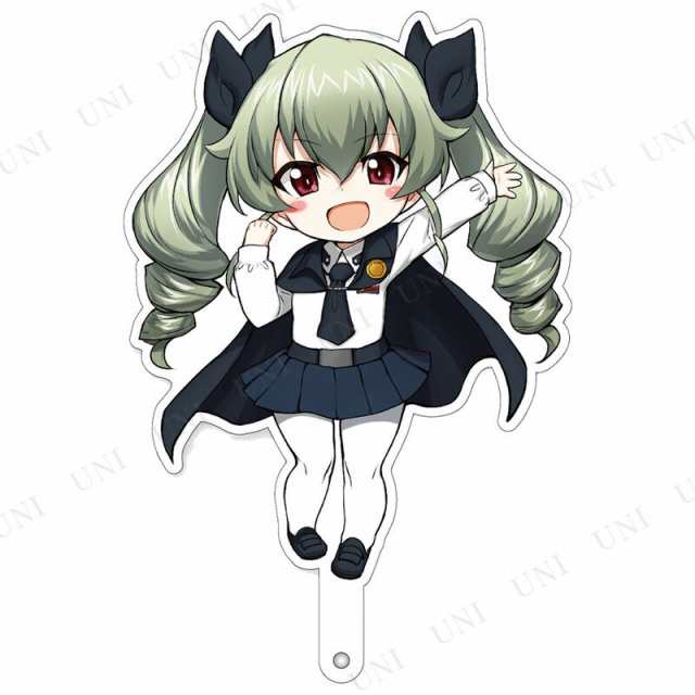 取寄品 ガールズ パンツァー 最終章 キャラ撮りスティック アンチョビ ガルパンの通販はau Pay マーケット パーティワールド