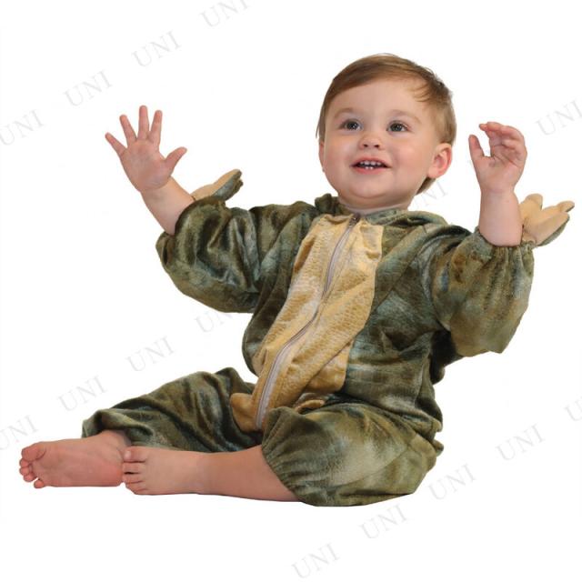 コスプレ 仮装 恐竜コスチューム ティラノサウルス Dinosaur T-Rex Tod (3-4才) 幼児・キッズ用 Patymo 仮装 コスプレ衣装 ベビー用コスチューム 子供用 Toddler ハロウィン 前開きファスナー 中綿入りの尻尾_3