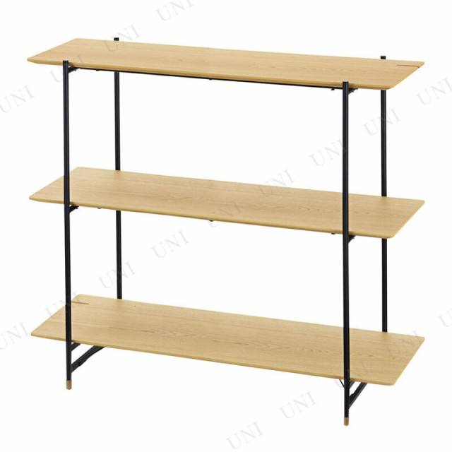 Luca(ルカ) シェルフ 3段 JPB-101OAK 【 収納棚 インテリア雑貨 Luca(ルカ) シェルフ 3段 JPB-101OAK 【 収納棚 インテリア雑貨