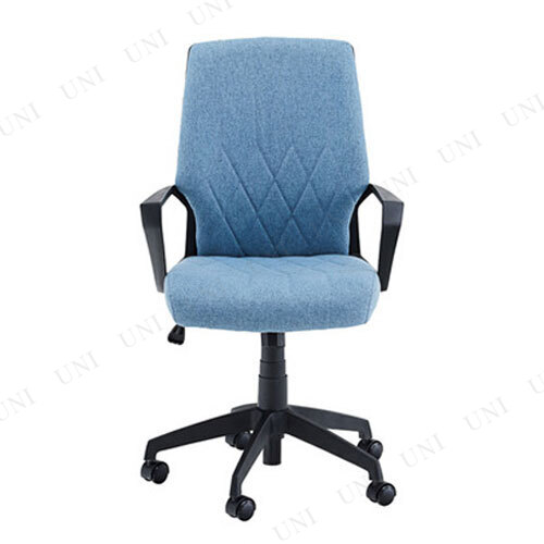 オフィスチェア OFC-30SBL 東谷 オフィス家具 オフィス用品 回転式 昇降機能 ロッキング機能 組立式 座面高さ調整_1
