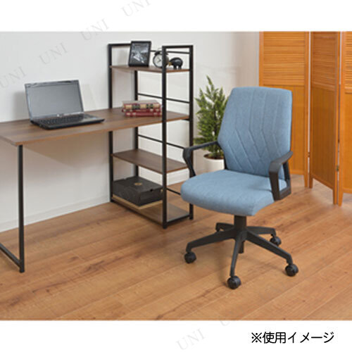 オフィスチェア OFC-30SBL 東谷 オフィス家具 オフィス用品 回転式 昇降機能 ロッキング機能 組立式 座面高さ調整_3