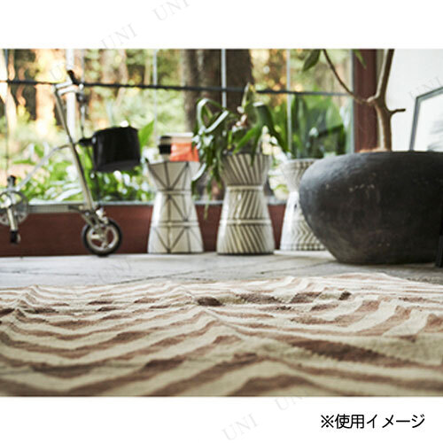 170×230cm ラグ TTR-171C 東谷 インテリア用品 フロアマット 幾何学模様 ホットカーペット対応_3