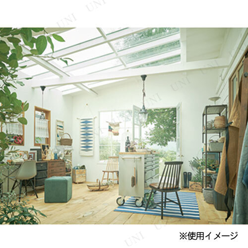 130×190cm ラグ TTR-177BL 東谷 インテリア用品 フロアマット 水洗い可能 耐久性_3