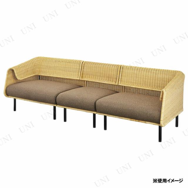 サンドラー片肘(向かって左) NRS-501B 東谷 ソファ 家具 ソファー 組立式 ロータイプ使用可_1