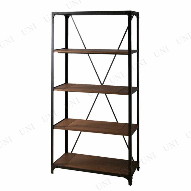 ヴィンテージ什器 DIS-938BK 【 おしゃれ 収納家具 本棚 オープン