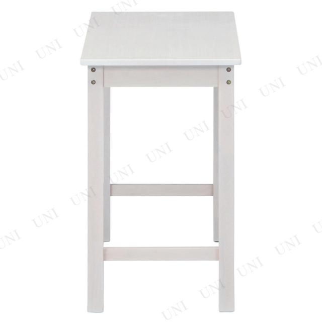 直送品】 デスク マンチェスター ホワイトウォッシュ 【 書斎机