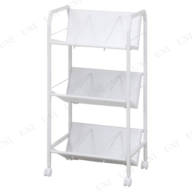 【取寄品】【直送品】 ファイルワゴン 3段 【 収納 棚 オフィス家具 ラック オフィス用品 】の通販は