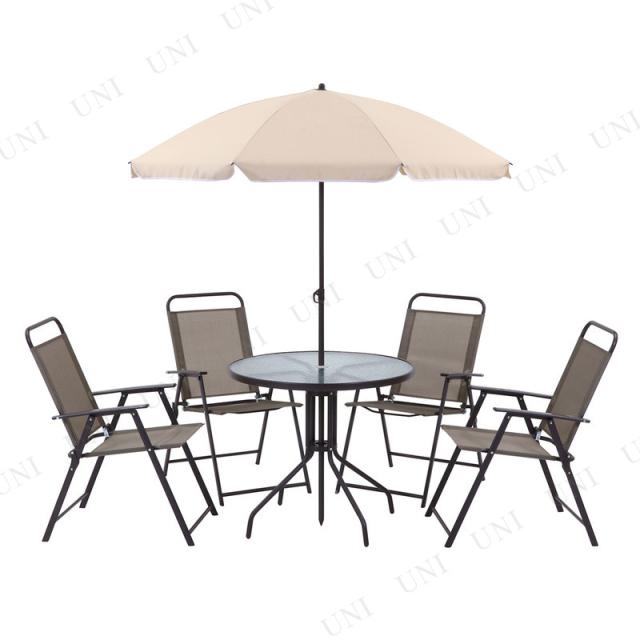 【取寄品】【直送品】 ガーデン6点セット ベルベ 【 屋外用 アウトドア イス チェアー テーブル 庭 椅子 ガーデンファニチャーセット ガーデン家具 エクステリア 】の通販は