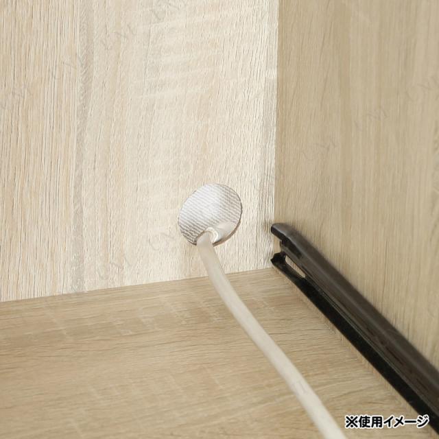 キッチンボード ホワイトオーク 不二貿易 キッチン用品 食器 調理器具 キッチンラック ワゴン スライド棚 可動棚_2