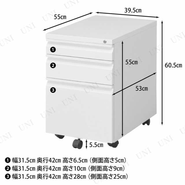 インキャビネット ルイン 3色展開 ホワイト/ブラック/グリーン :346561