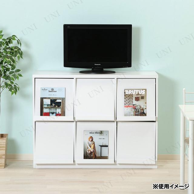 レガール ディスプレイラック120cm幅 RG-1285DPWH T 不二貿易 チェスト 棚 収納力 オシャレなデザイン_2