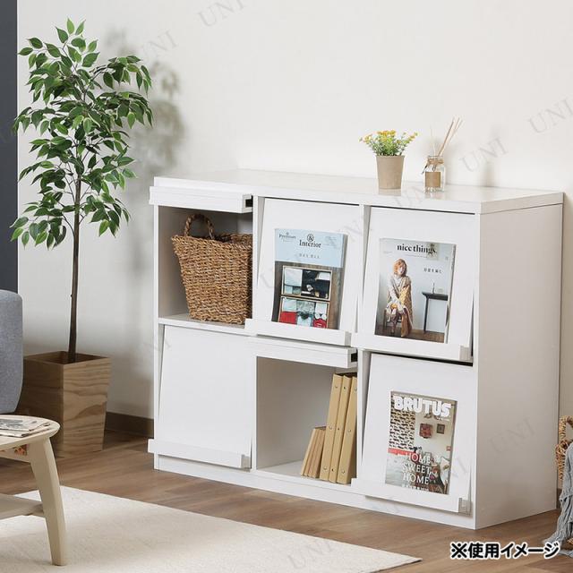 レガール ディスプレイラック120cm幅 RG-1285DPWH T 不二貿易 チェスト 棚 収納力 オシャレなデザイン_3