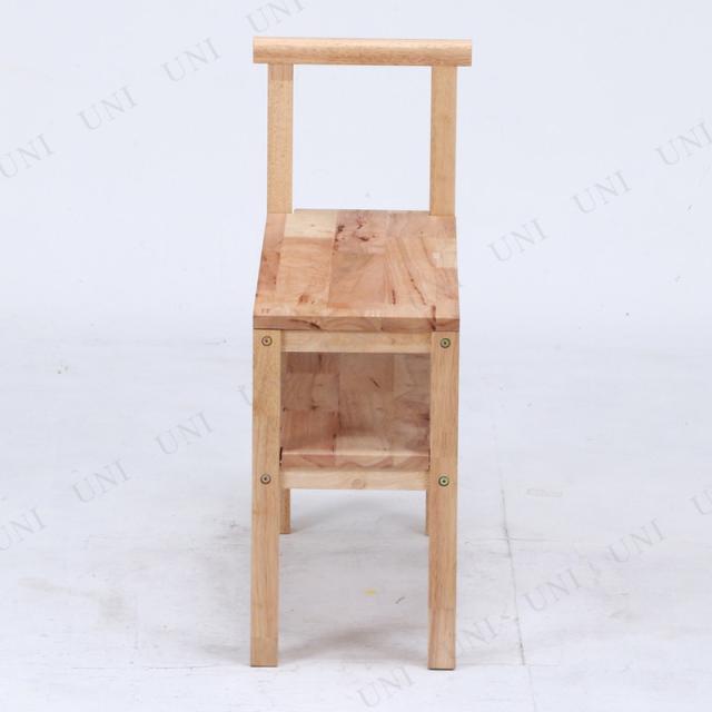 Natural Signature 玄関収納ベンチ 不二貿易 家具 イス チェア コンパクト 天然木_1