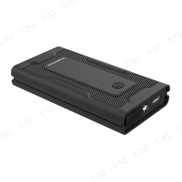 カシムラ ジャンプスターター7200mAh KD-238 カー バイク用品 機能用品 7200mAhバッテリー内蔵 USBポート DC充電器 ホワイトLED ソフトケース