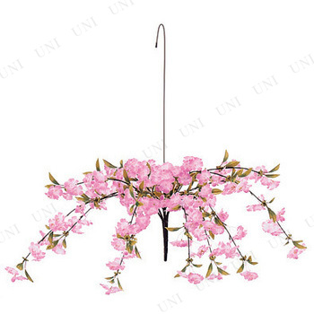 [4点セット] シダレ桜センター 【 入学式 POP さくら 店舗装飾品 販促品 サクラ 春 ディスプレイ 天井飾り デコレーション お花見 】の通販は 10,889円