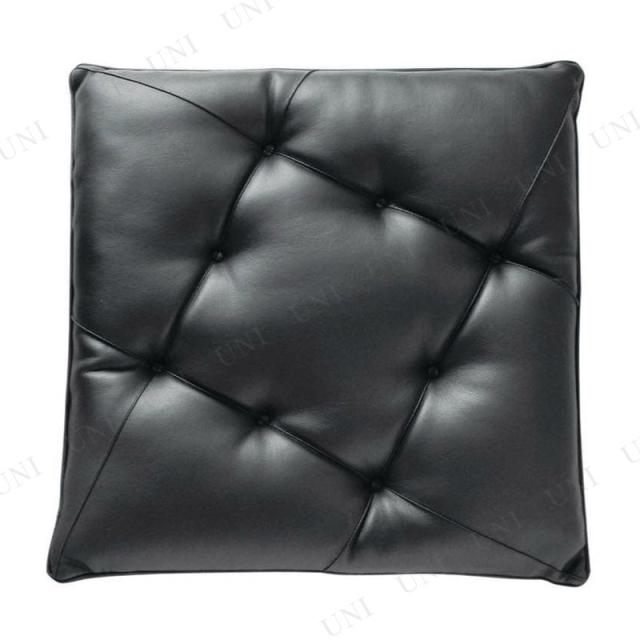 [4点セット] ソフトレザークッション シングル ブラック 【 車内用品 カーケット 】の通販は 5,898円