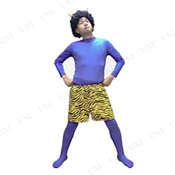 ハロウィン コスプレ 衣装 レディース オニ 鬼 青オニ 青鬼 スーパーマリオ風 妖怪 コスチューム 仮装 大人 女性 宴会 余興 節分 新品 ★ INAZUMA鬼girl クールセパレート [鬼 コスプレ 節分 衣装 オニ