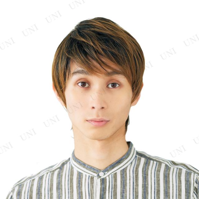 【取寄品】 カールウルフ ビターシナモンブレンド 【 かつら 男性用 フルウィッグ 自然 コスプレ メンズ ファッションウィッグ 】の通販は