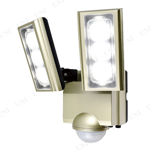 【取寄品】 AC電源 LEDセンサーライト 【 防犯グッズ 防犯用 】の通販は 14,661円