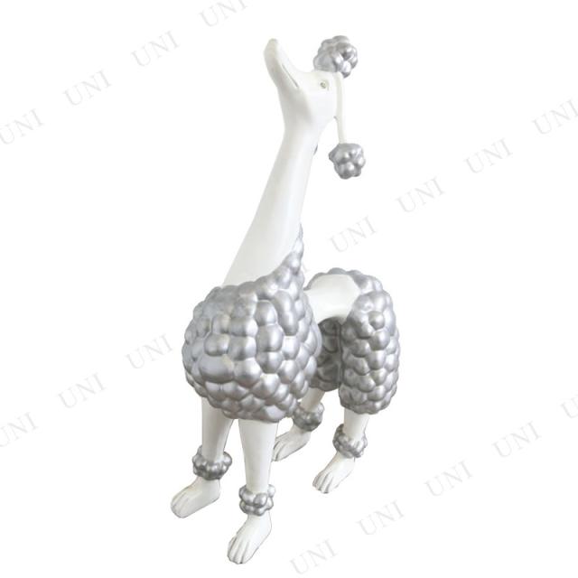 【取寄品】 置物 犬 プードル L 【 おしゃれ インテリア雑貨 オブジェ 】の通販は 13,005円