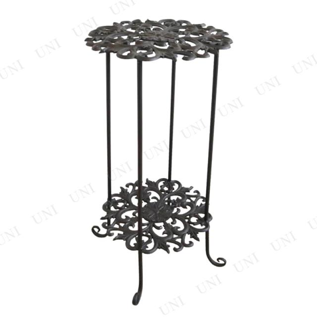 【取寄品】 プラントスタンド ランプテーブル 花台 【 プランター台 園芸 ラック ガーデニング用品 鉢スタンド フラワースタンド 】の通販は
