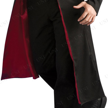 コスプレ 仮装 117cm DXバンパイアコート 【 コスプレ 衣装 ハロウィン 仮装 コスチューム コート メンズ 大人用 ドラキュラ 男性用 ヴァンパイア 余興 吸血鬼 パーティーグッズ 】 コスプレ 仮装 117cm DXバンパイアコート 【 コスプレ 衣装 ハロウィン