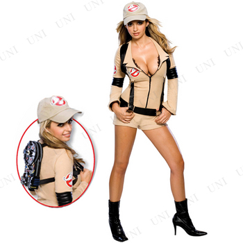 コスプレ 仮装 ゴーストバスターズウーマン 短パン 大人用 XS