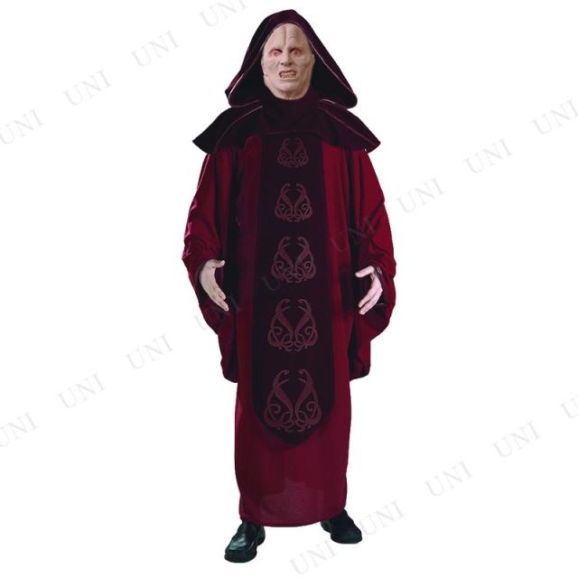 コスプレ 仮装 パルパティーン(コレクターズ版) ルービーズジャパン スターウォーズ コスプレ衣装 仮装 映画キャラクター STD 大人 ハロウィン ローブ マスク ハンガー付き_1