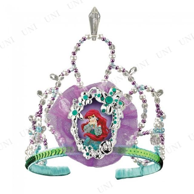 リトルマーメイド　アリエル ティアラ　キーチェーン TINY ハロウィン　仮装 リトルマーメイド アリエル ティアラ キーチェーン TINY