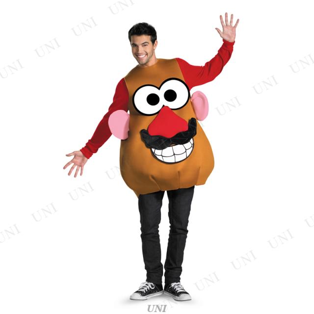 ハロウィン   ポテトヘッド  コスプレ コスプレ 仮装 ミスター・ポテトヘッド 大人用 XL(42-46