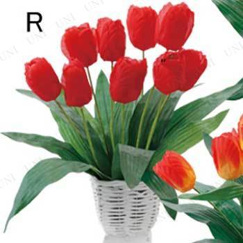 取寄品 チューリップポット レッド 店舗装飾品 飾り デコレーション ディスプレイ Pop 販促品 花 フラワーの通販はau Pay マーケット パーティワールド