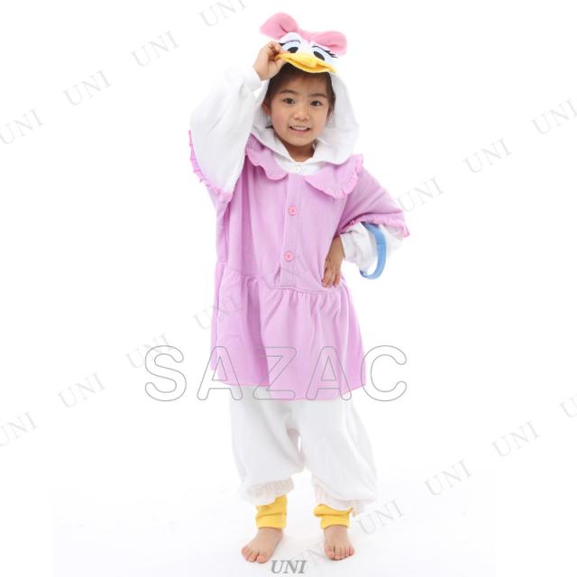 コスプレ 仮装 Sazac サザック フリース着ぐるみ デイジーダック 子供用 110 コスプレ 衣装 ハロウィン 仮装 子供 アニメ ディズニー グの通販はau Pay マーケット パーティワールド