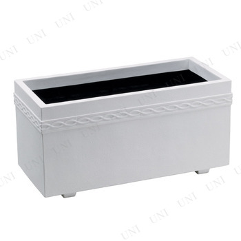 【取寄品】 ホワイトプランター WPL-100型 【 ポット 植木鉢 ガーデニング用品 園芸 】の通販は 27,119円