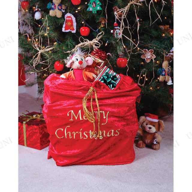サンタプレゼント袋 メリークリスマス サンタ コスプレ 変装グッズ 仮装 小物 サンタの袋の通販はau Pay マーケット パーティワールド