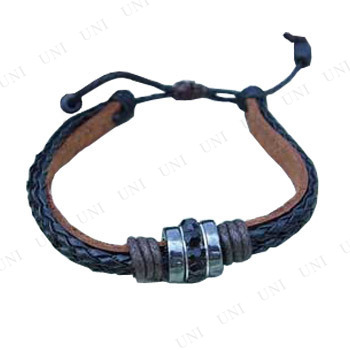 リアルレザーブレスレット 編み込み リング ジュエリー リング ブレスレット メンズ レザー アクセサリー 男性用 革の通販はau Pay マーケット パーティワールド