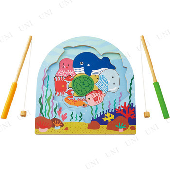 2層フィッシングパズル 知育玩具 パズル 幼児 木のおもちゃ オモチャ 教材 木製玩具の通販はau Pay マーケット パーティワールド