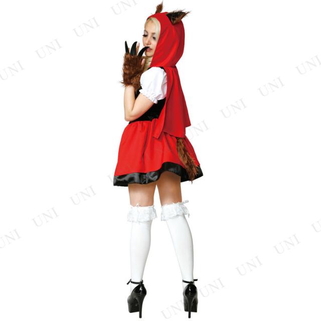 コスプレ 仮装 大人用レッドライディングフード 【 コスプレ 衣装