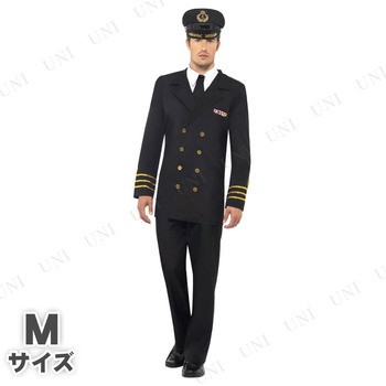 コスプレ 仮装 ネイビーオフィサー(艦長) メンズ 大人用 M 【 コスプレ 衣装 ハロウィン 仮装 コスチューム 男性用 余興 パーティーグッ｜au  PAY マーケット