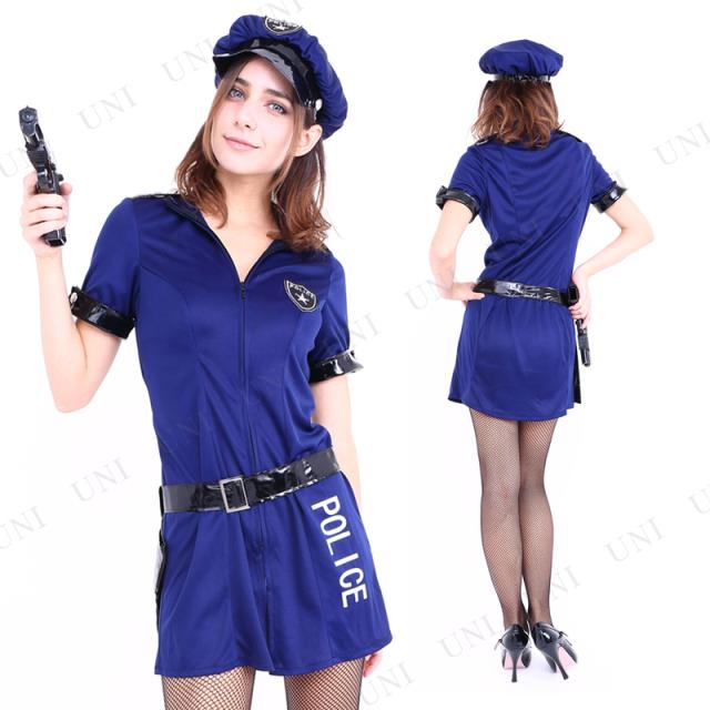 コスプレ 仮装  コスプレ ポリス CLUB QUEEN Navy Police(ネイビーポリス) 【 コスプレ 衣装 ハロウィン 仮装 コスチューム ol ポリス 警察 婦警 大人用 レディース 警察官 ハロウィン スワット 婦人警官 パーティーグッズ 女性用 余興 】の通販は警官