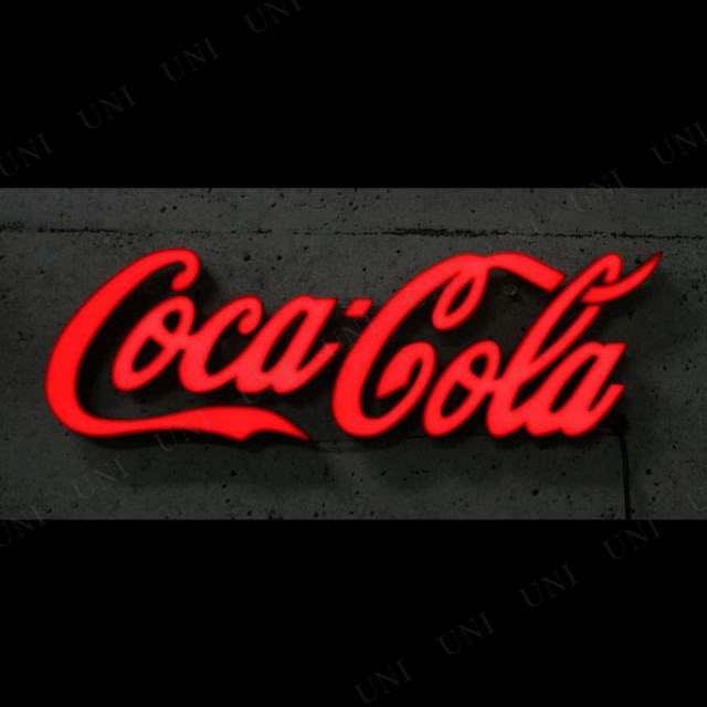 取寄品】 コカ・コーラ ブランド LEDミニレタリングサイン
